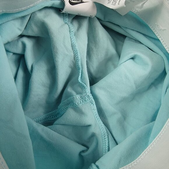 Nike Sportswear Favorites Girls Medium Blue Logo Print Leggings Athletic Casual - Picture 6 of 6